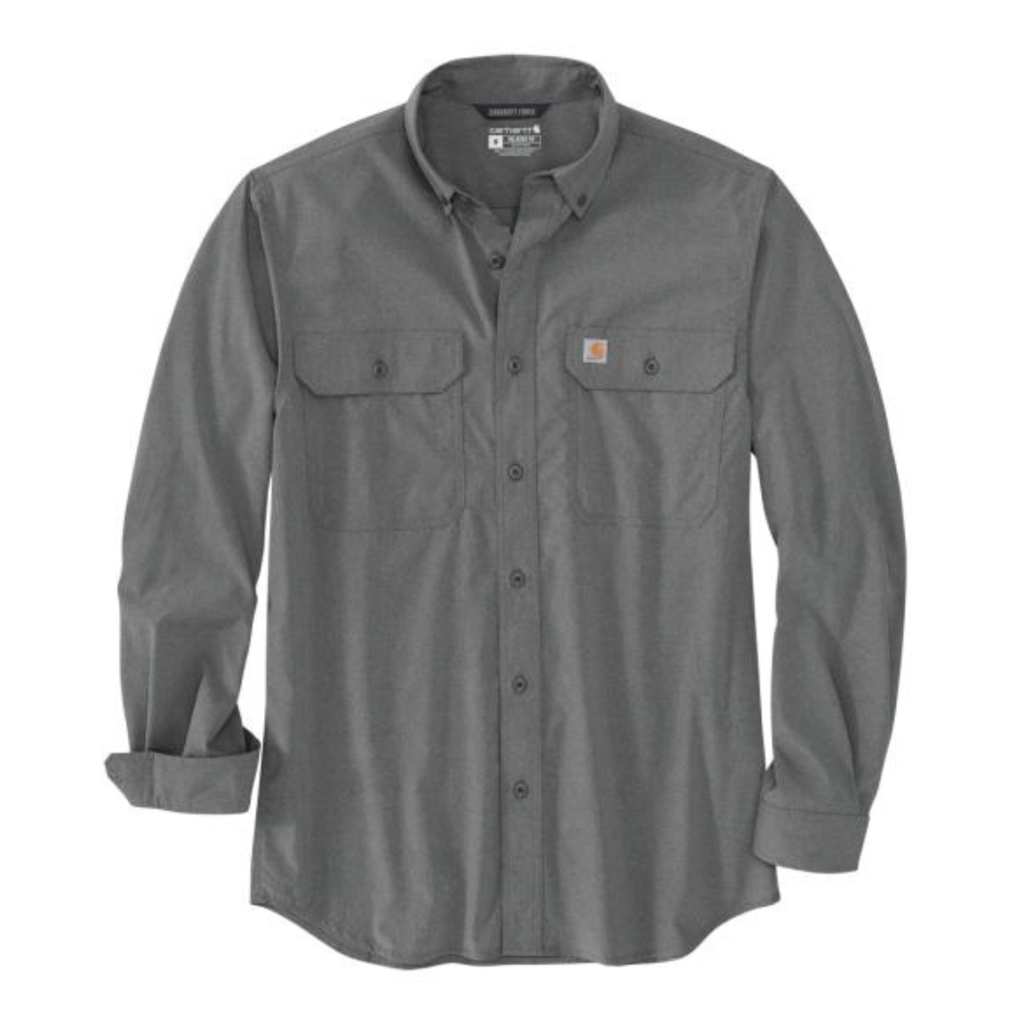 Carhartt 105291 - Force Relaxed Fit Lightweight Long-Sleeve Shirt - Grey from Columbia Safety